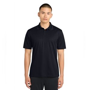 EUC Men's Sport-Tek® Micropique Sport-Wick® Polo Shirt in Black - Size XL